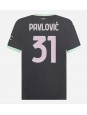 AC Milan Strahinja Pavlovic #31 Kolmaspaita 2024-25 Lyhythihainen